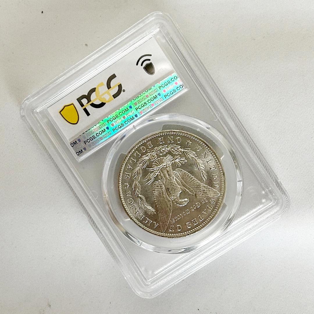 1884年 MORGAN SILVER DOLLAR アメリカPCGS MS63