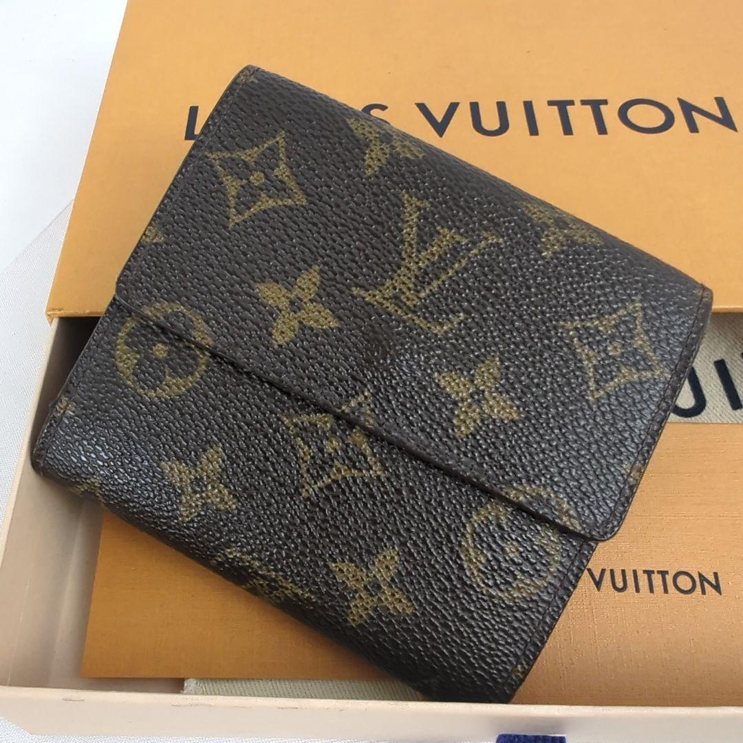 LOUISVUITTON ルイヴィトン モノグラム 三つ折り 財布 コンパクト