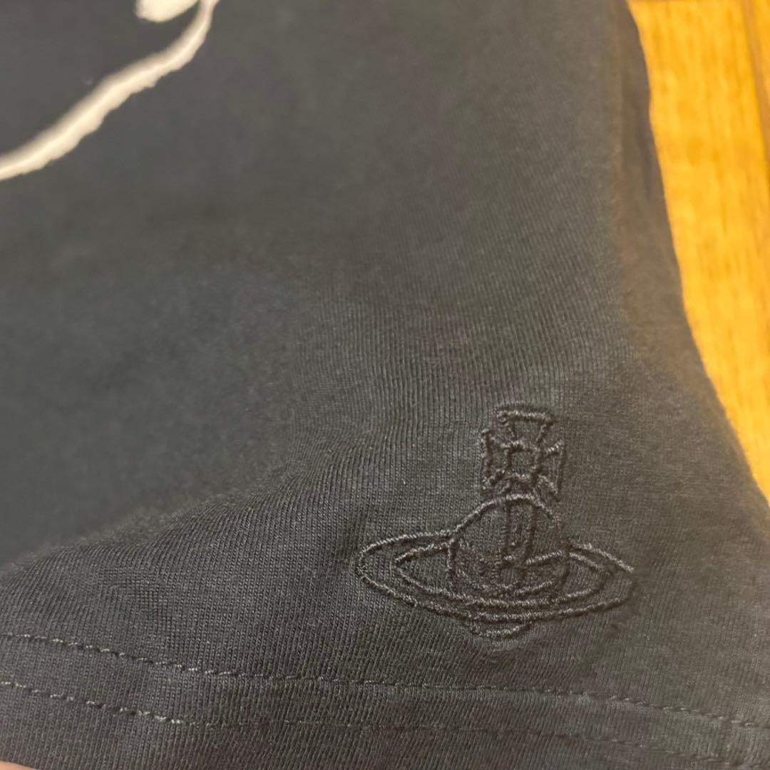 ヴィヴィアンウエストウッド アングロマニア クロック Tシャツ 黒 Sサイズ