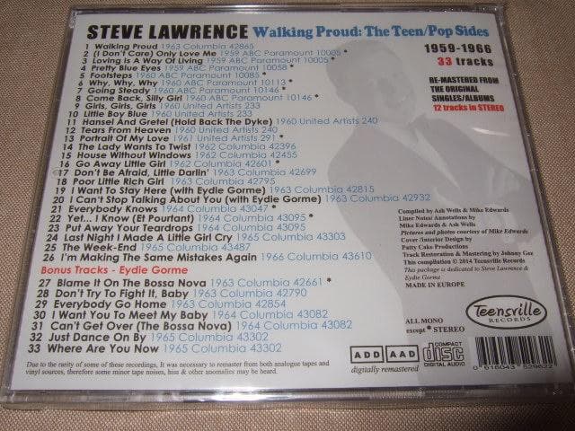 STEVE LAWRENCE,TEENSVILLE,新品未開封,ティーンポップ