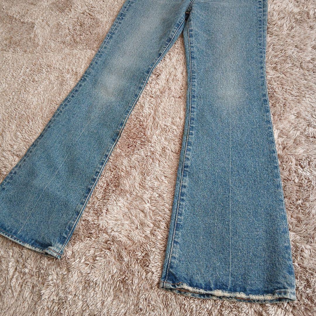 完売品　マウジー MVS FLARE デニムパンツ 23 フレア　moussy