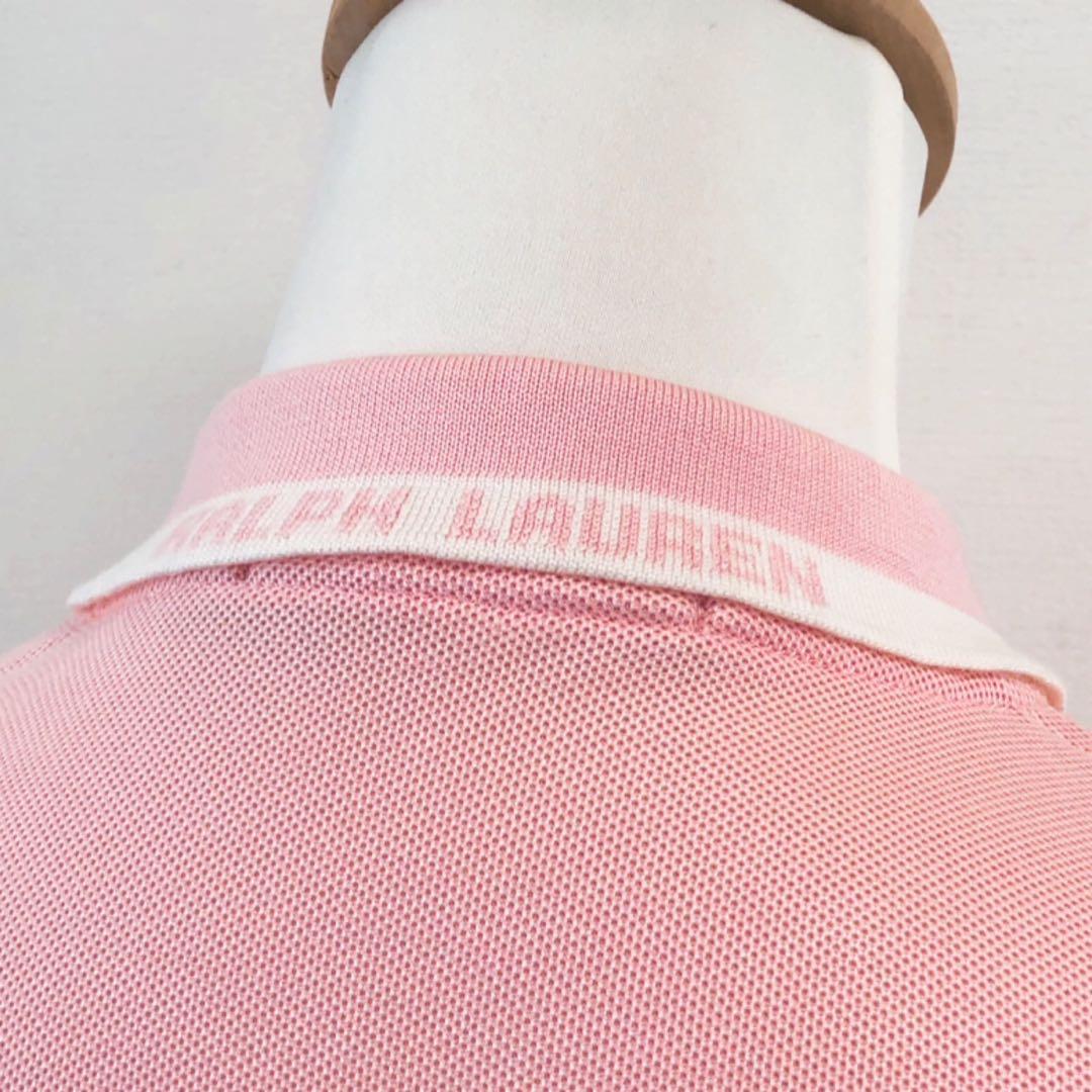 極美品　RALPHLAUREN GOLF　ラルフローレン　半袖ポロシャツ　ピンク