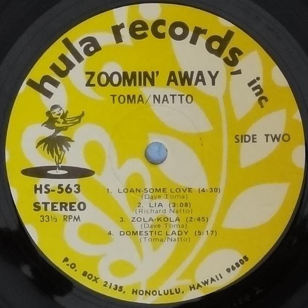 Zoomin' Away・Toma/Natto / ‘1978 Hawaii