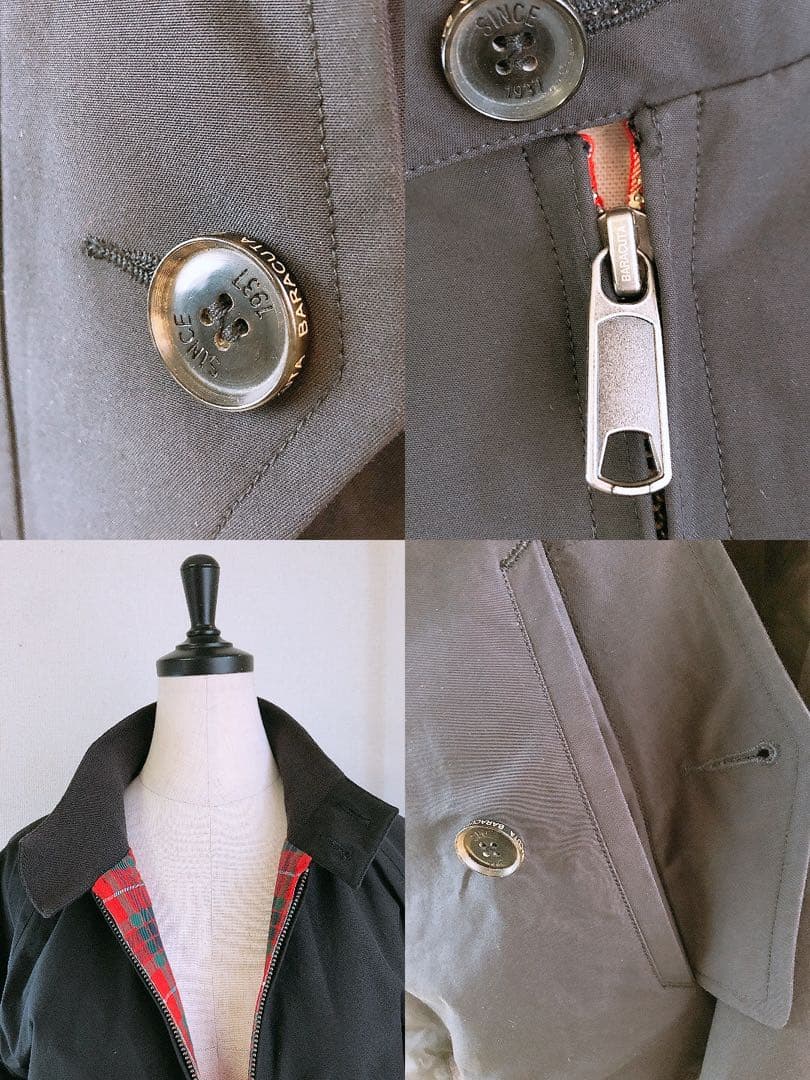英国製 BARACUTA 40サイズ スイングトップ ブルゾン 春秋アウター