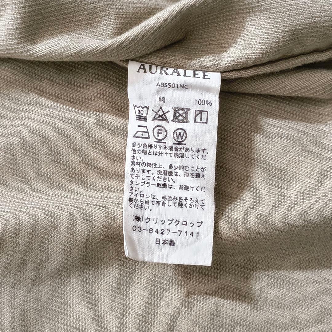 AURALEE オーラリー コーデュロイ ジャケット ブルゾン カーキ サイズ3