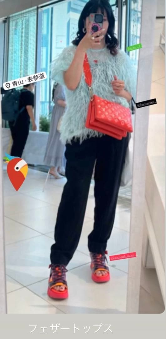 cygne シーニュ フェザートップス moni obli