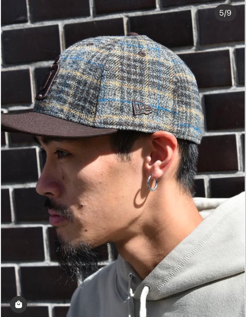新品未使用 NEW ERA LP5950 PLAID FLANNEL