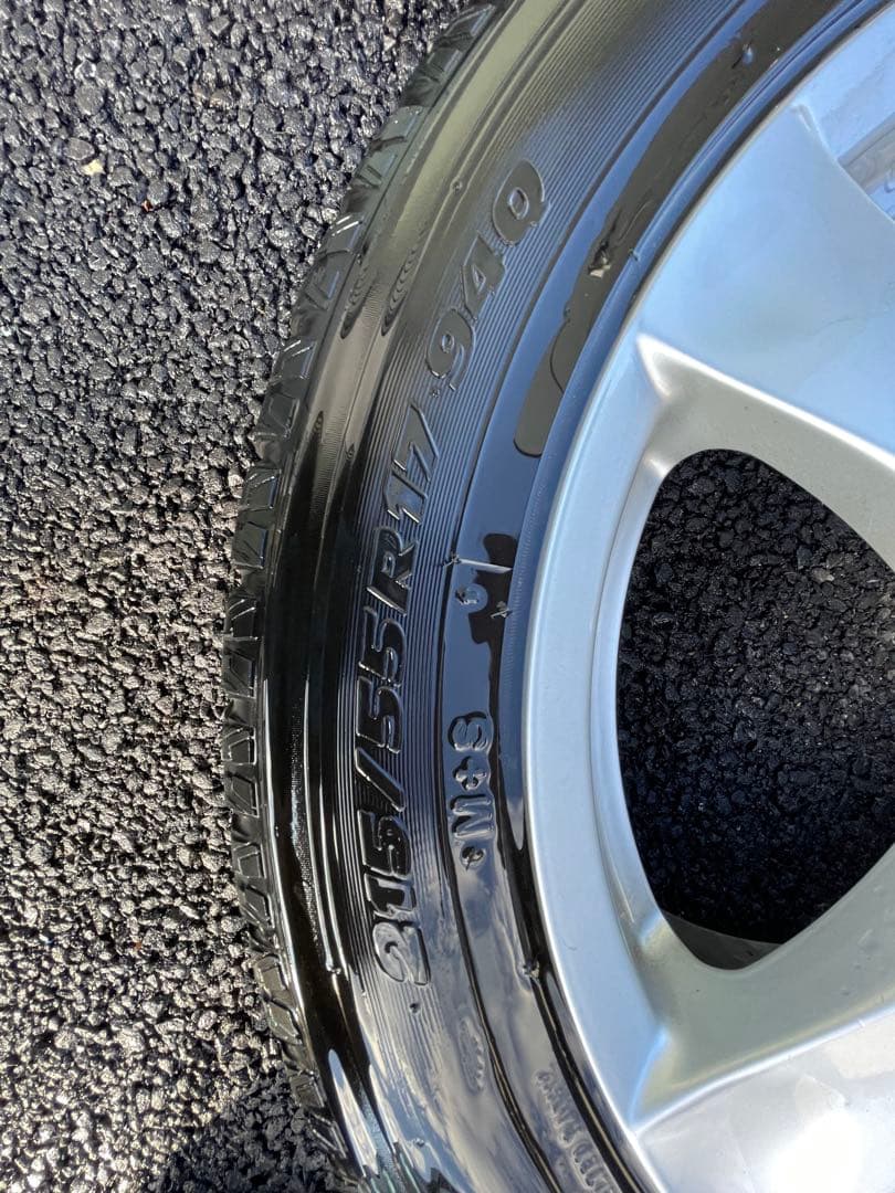 DUNLOP スタッドレスタイヤ・ホイールセット　ボルボ