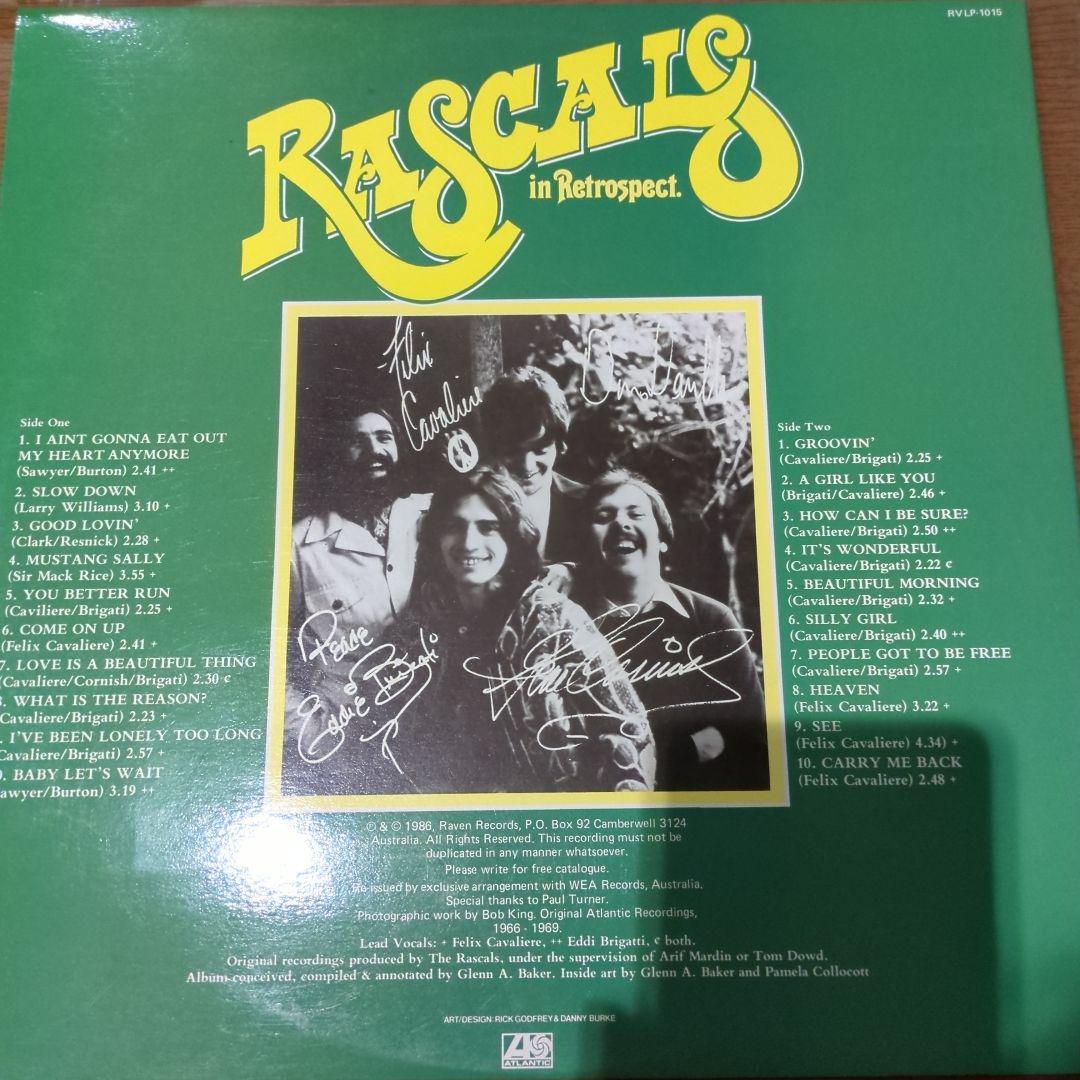 Rascals in Retrospect レコード