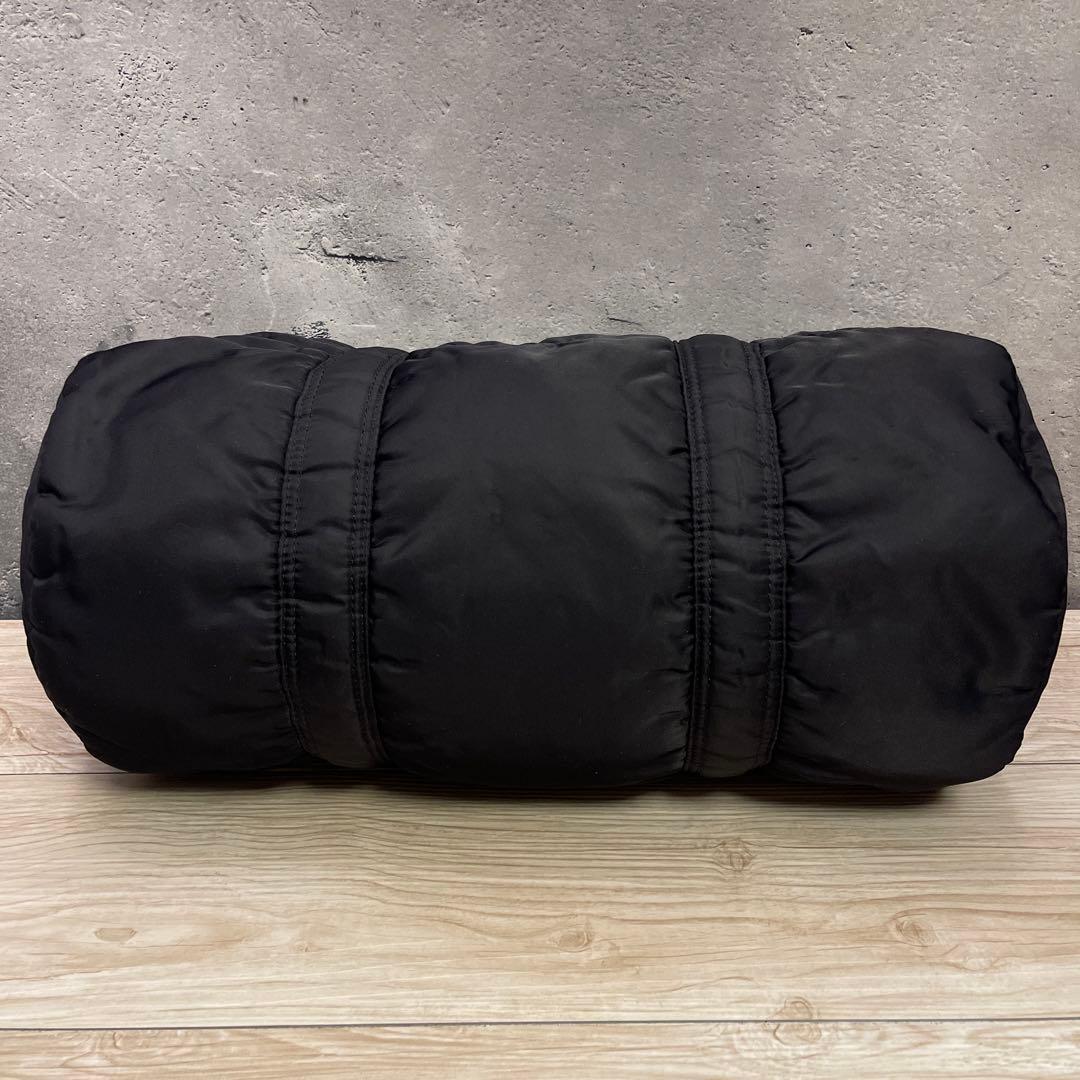 PORTER タンカー ドラム ボストンバッグ 黒 ショルダー付
