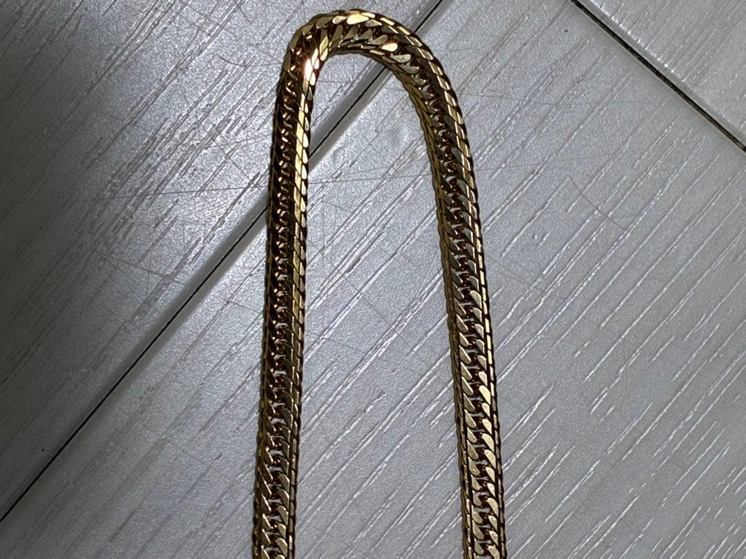 k18 喜平　16面　Mカットトリプル　26.8g 45cm