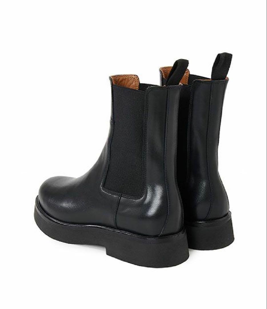 美品パドカレ　Pas de calais サイドゴアブーツ・37 24㎝