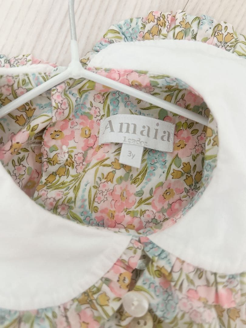 【お値引き！】amaia ワンピース　3y リバティ