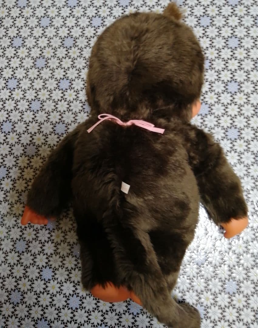 モンチッチ　ぬいぐるみ　女の子　XL サイズ　旧タイプ