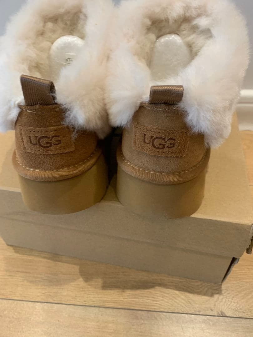 UGG アグ　ムートンブーツ　タゼル　厚底　美品♡