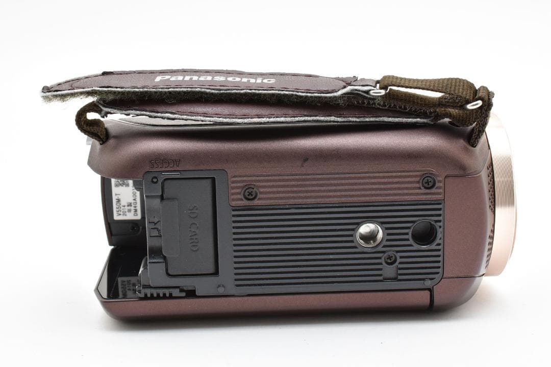 【美品】Panasonic ビデオカメラ　 HC-V550M ブラウン　動作OK