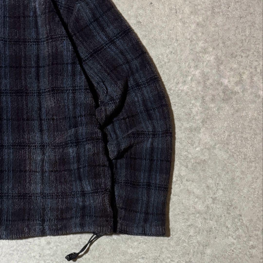 90s USA製 FIELD GEAR ヘンリーネックフリース プルオーバー L