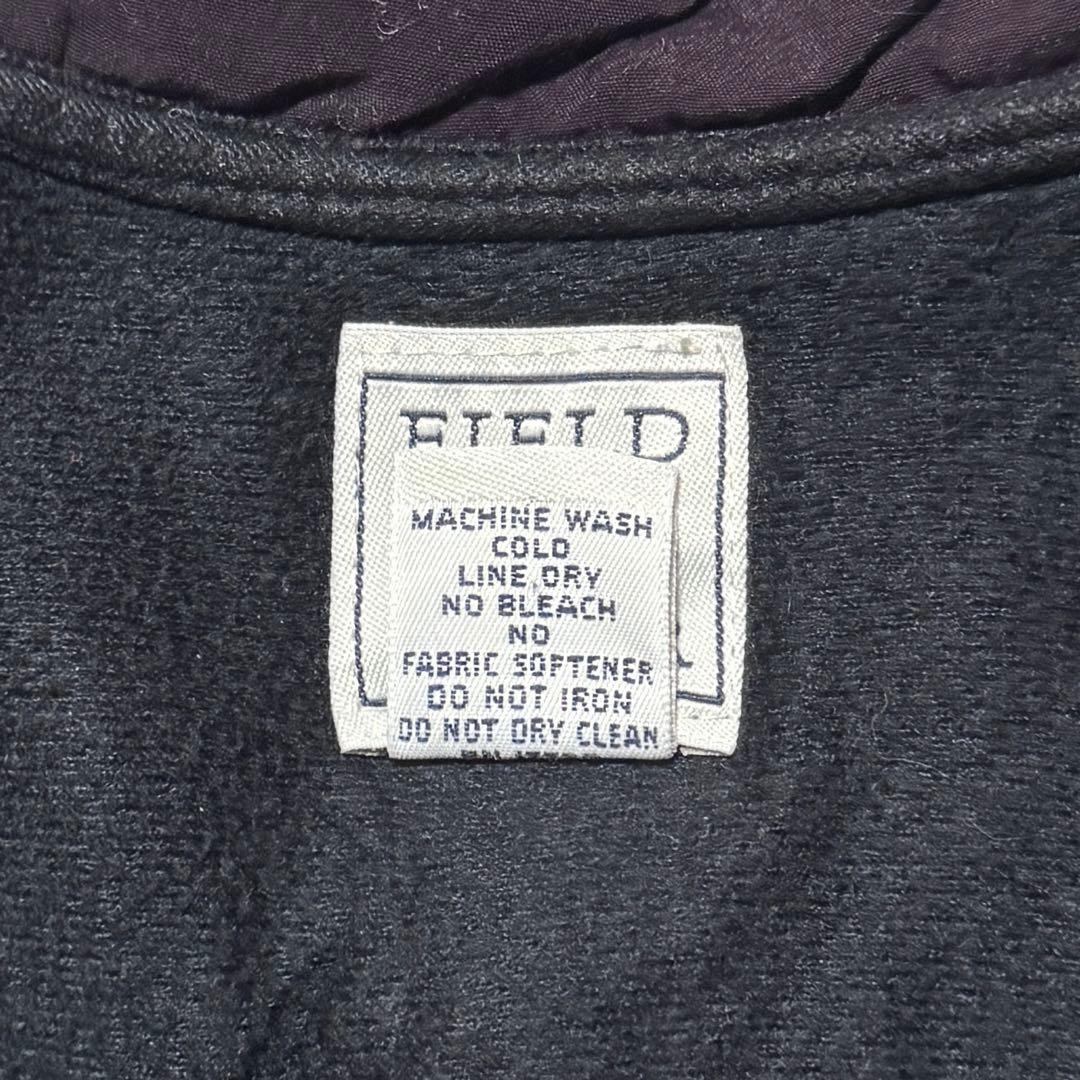 90s USA製 FIELD GEAR ヘンリーネックフリース プルオーバー L