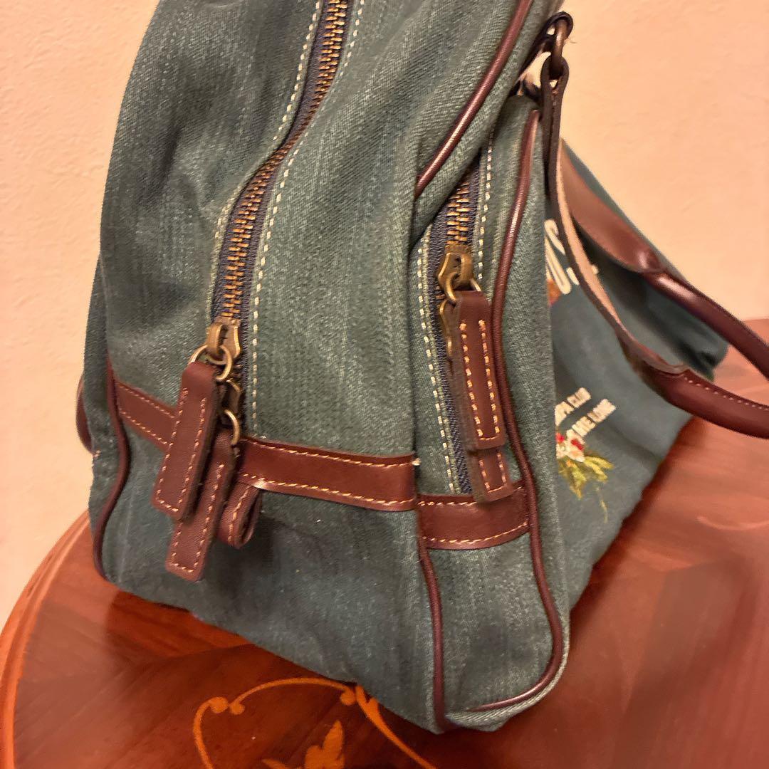 ★1日限定値下‼️美品希少★PINK HOUSE ウサギ刺繍 ボストンバッグ