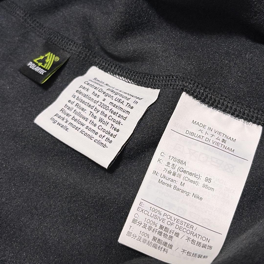 新品 NIKE ACG ポーラテック フリースベスト M ハーフジップ 刺繍ロゴ
