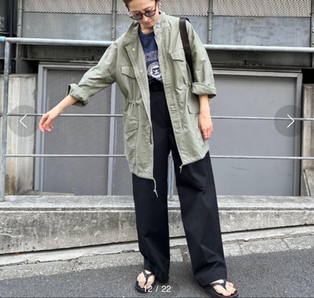 FRAMeWORK ミリタリーブルゾン