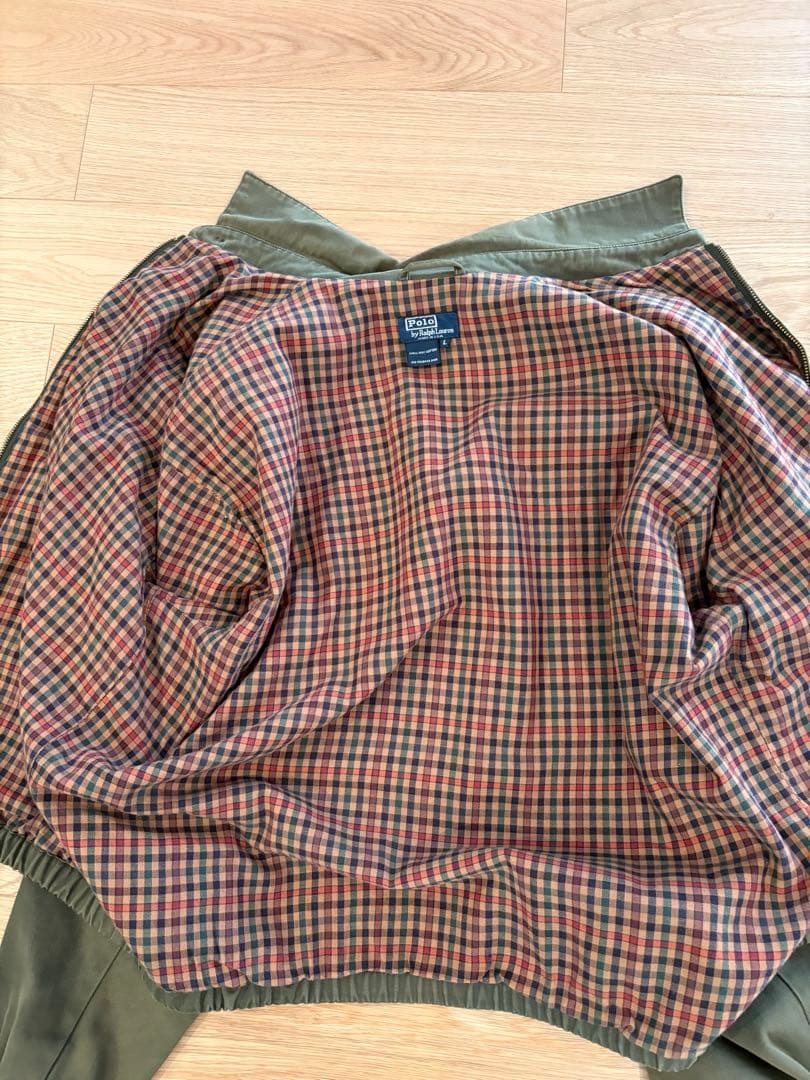 90s★Polo Ralph Lauren スウィングトップ★チンスト付き