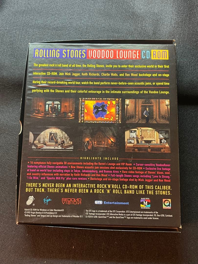 ローリングストーンズ Voodoo Lounge CD ROM