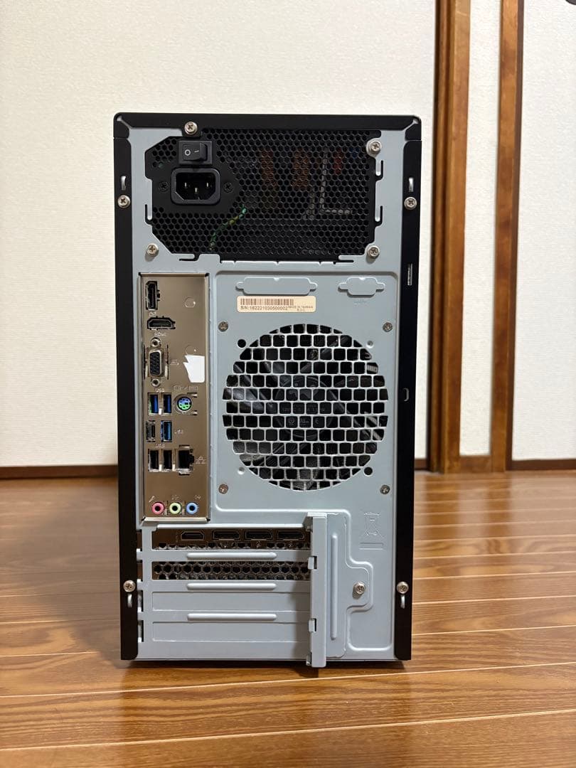 iiyamaゲーミングデスクトップpc RTX3050 Corei7 12世代