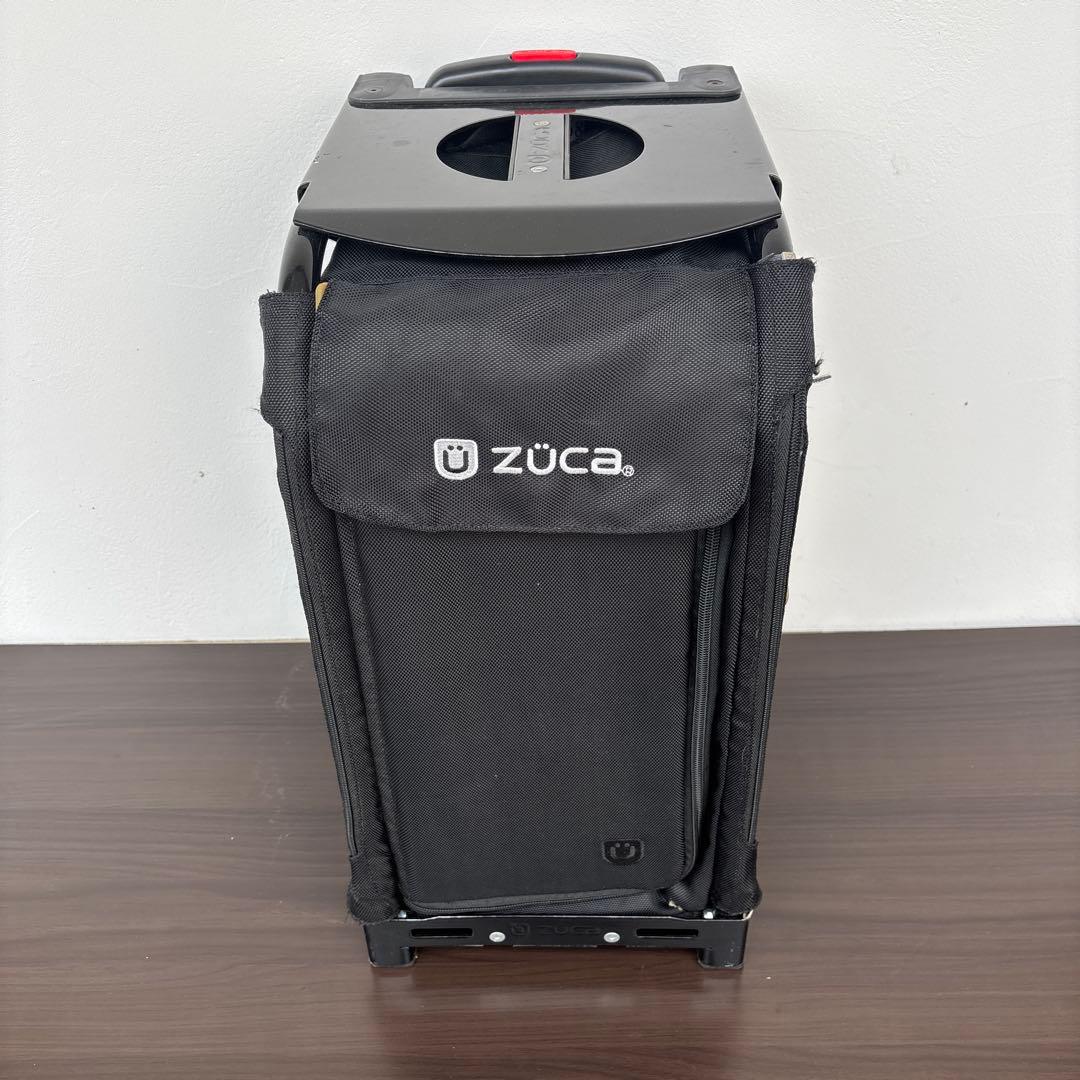 ZÜCA ブラック キャリーカート　座れるキャリーバッグ