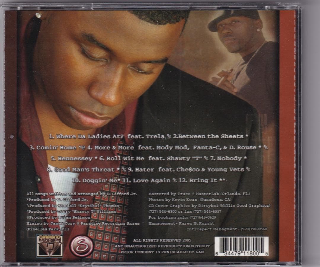 【R&B】Diamond D - Straight Up