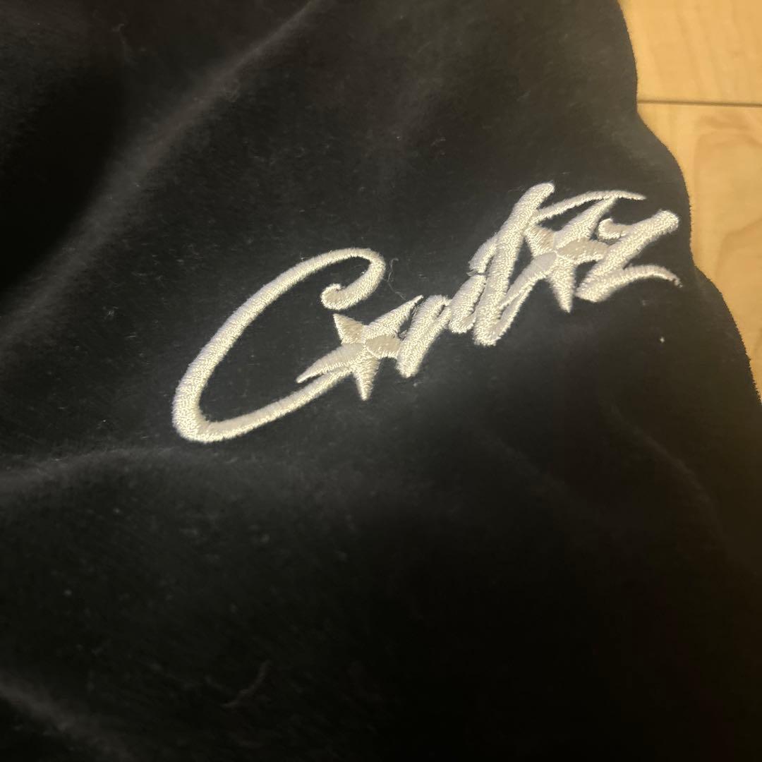 corteiz ベロアパンツ