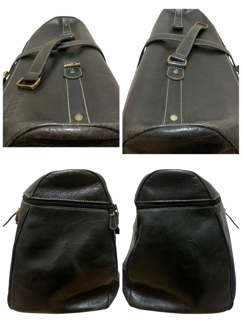 希少　BALLY バリー　ボストン　ビジネス　レザー　ヴィンテージ　A4 pc