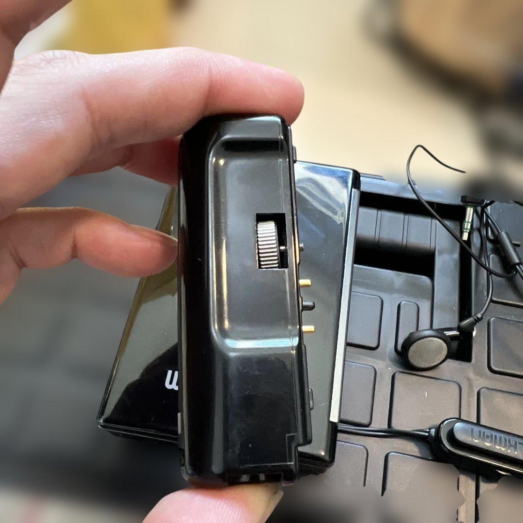 レア ウォークマン リモコン 乾電池BOX SONY WM-609 ジャンク