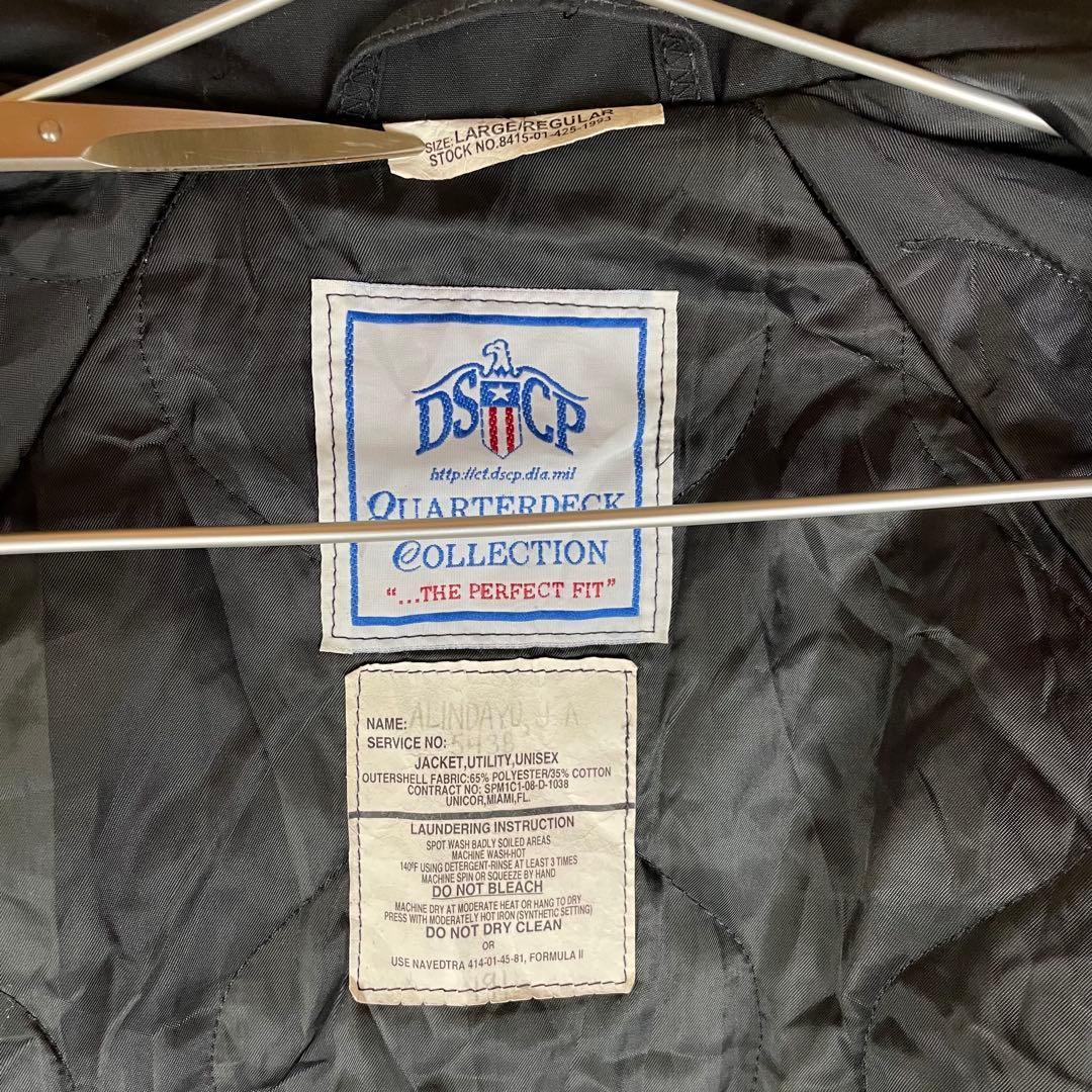 【米軍実物】USNAVY ユーティリティジャケット Peckham DSCP