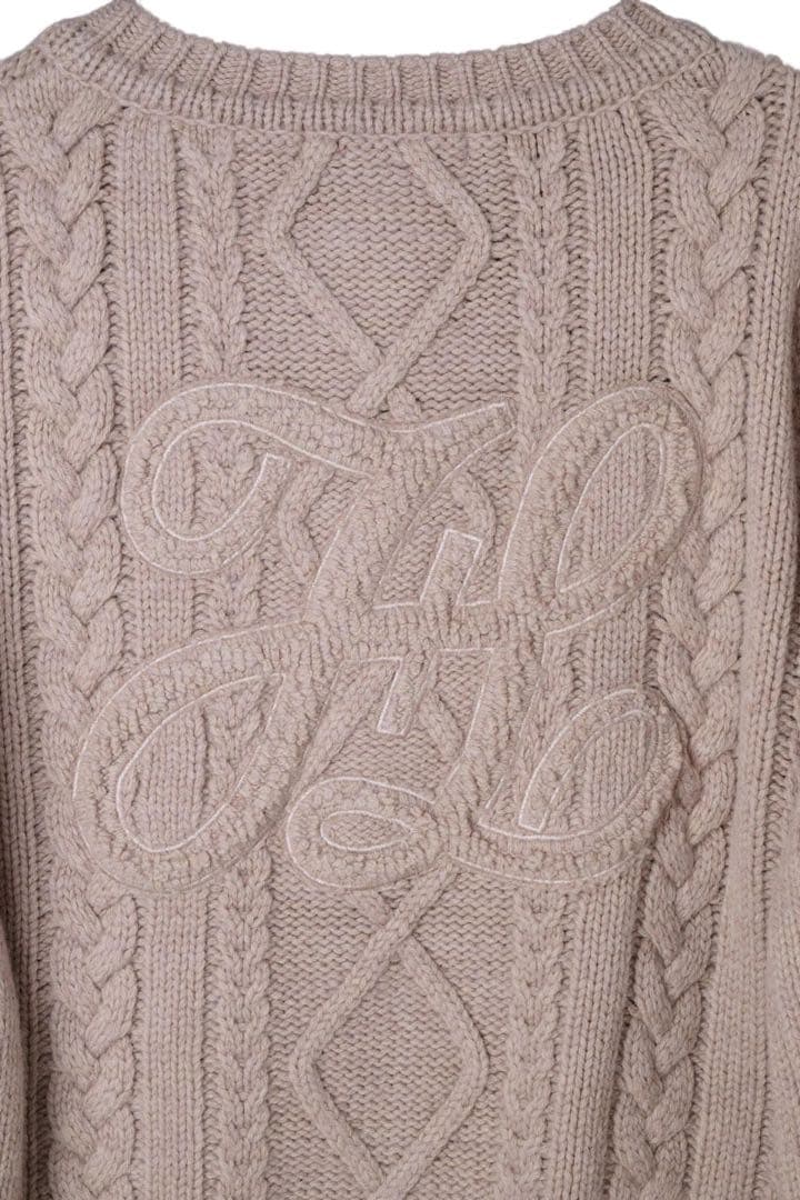 Herlipto ༶ H Boa Cable Knit Cardigan