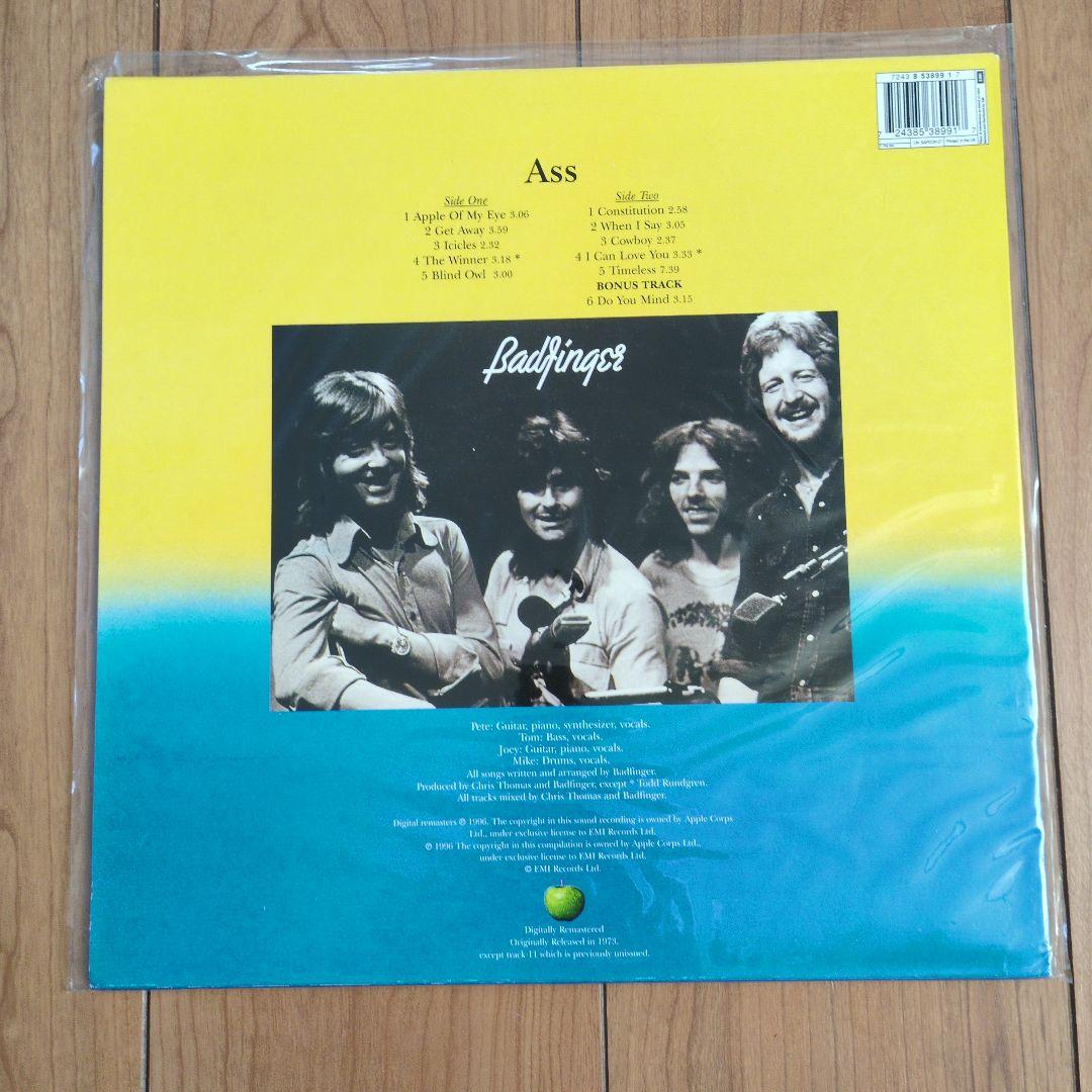 美品 UK盤 Badfinger Ass バッドフィンガー レコード