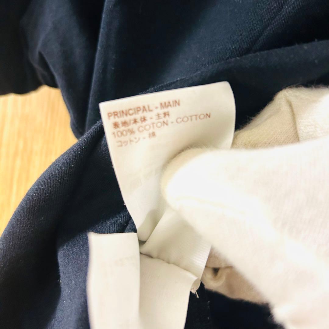 LOUIS VUITTON ルイヴィトン サークルロゴ　半袖Tシャツ　ブラック