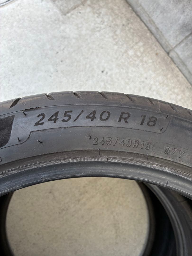 送料込み245/40r18ミシュラン　プライマシー4 2本セット