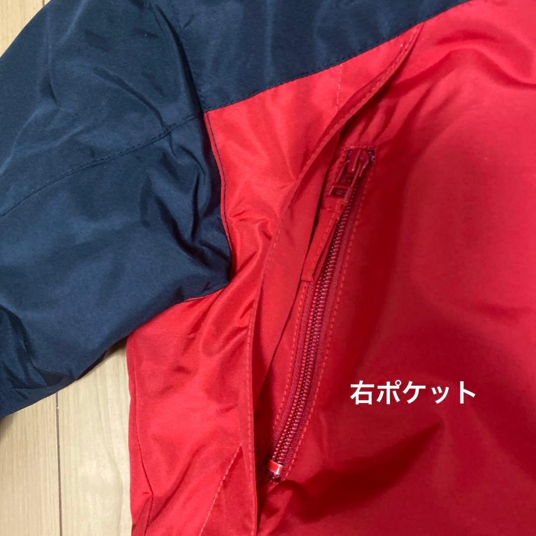 【美品】FABLICEスキースノボーウェア150サイズ赤黒