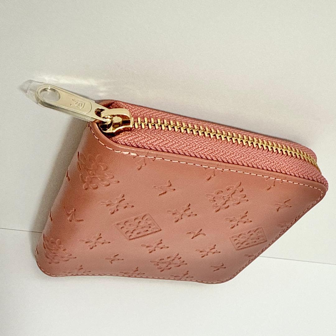 【未使用】russet ラシット　二つ折り財布　ピンク