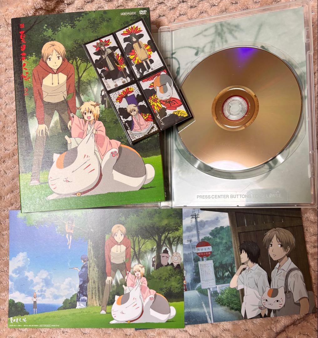 【美品】続 夏目友人帳 2期 初回生産限定版 全5巻 初回特典全て有り！