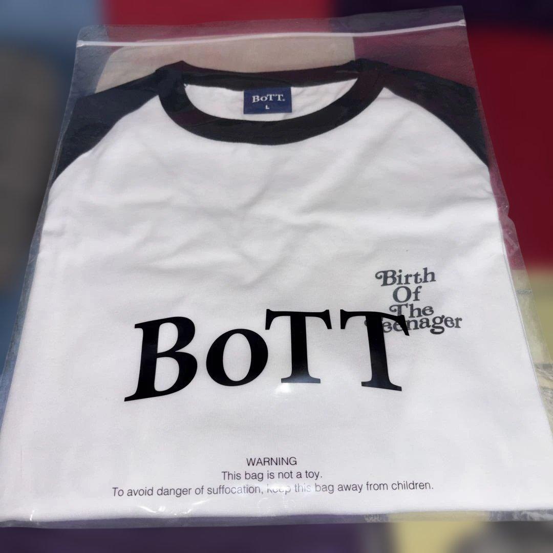BoTT x VERDY Raglan Tee L 新品未開封　正規品　黒　白
