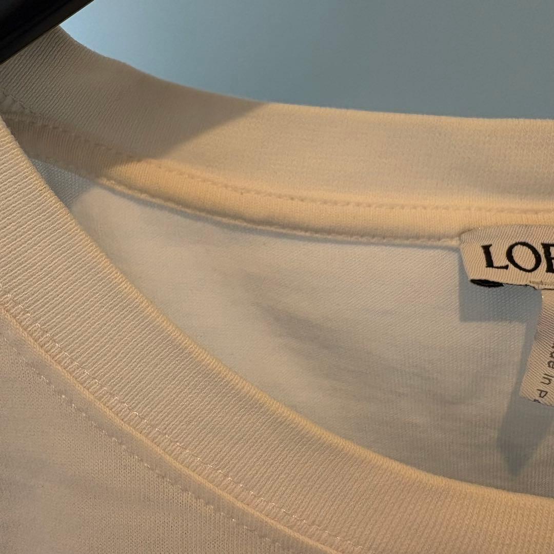 LOEWE チューリップ刺繍 半袖Tシャツ
