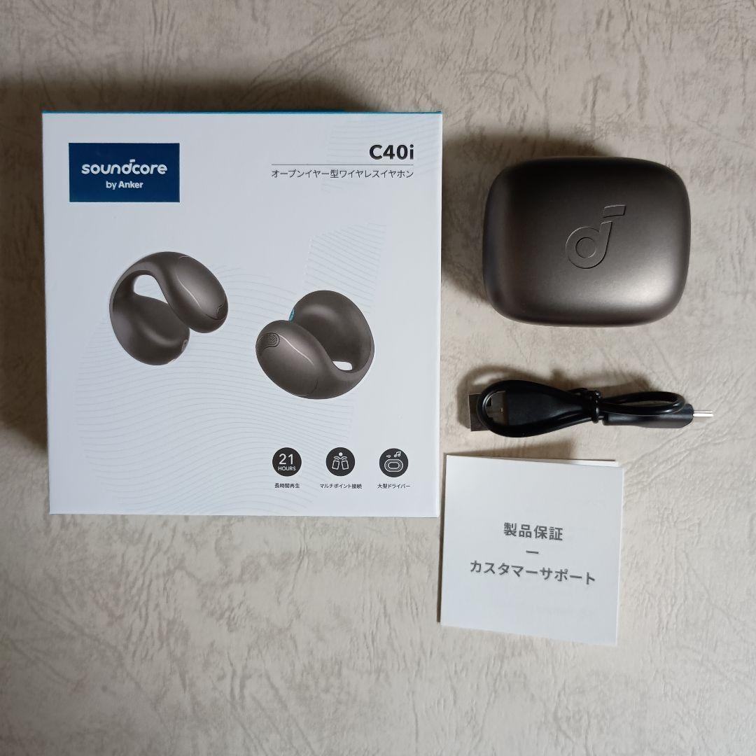 Anker Soundcore C40i　イヤホン　イヤーカフ