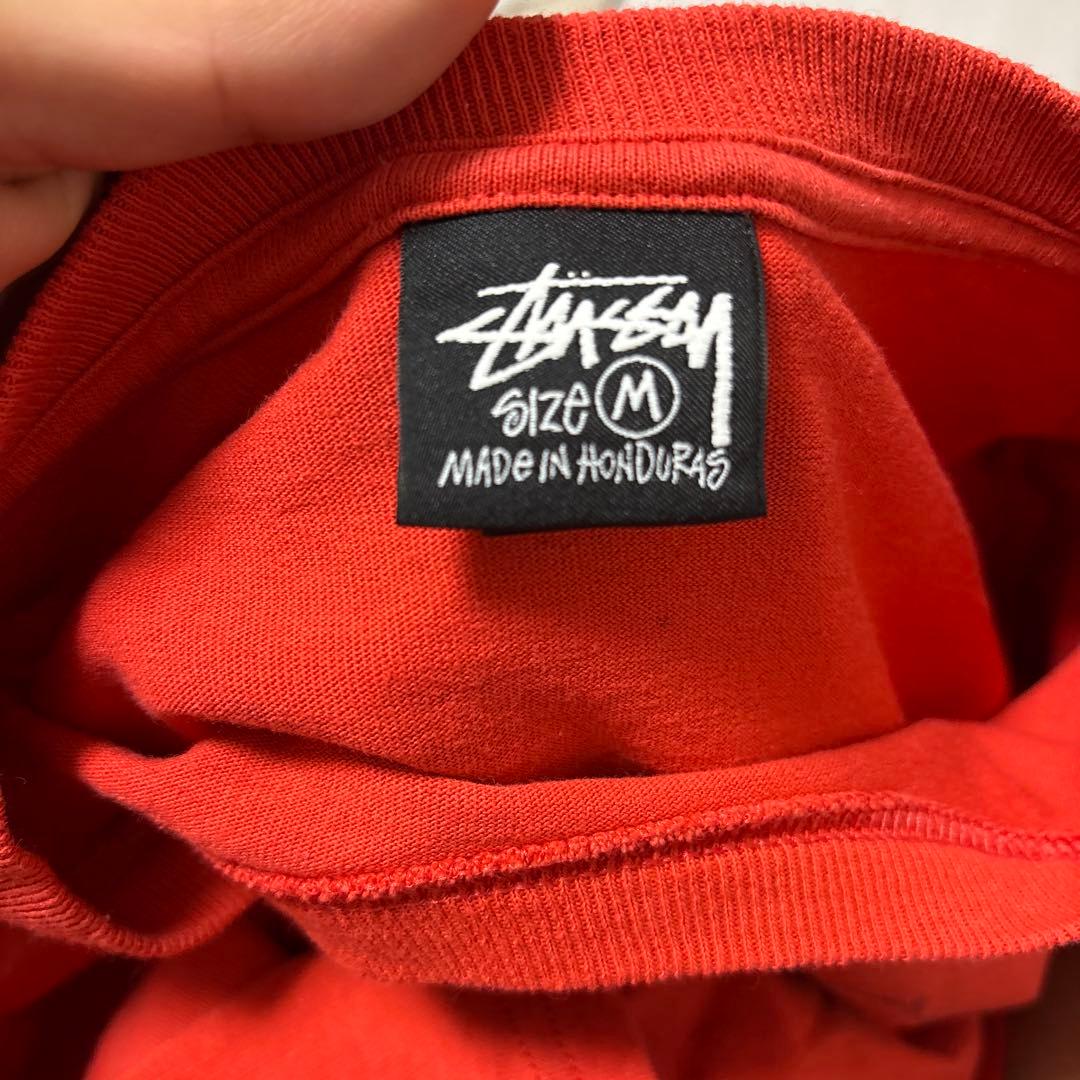 stussy Tシャツ Mサイズ 赤