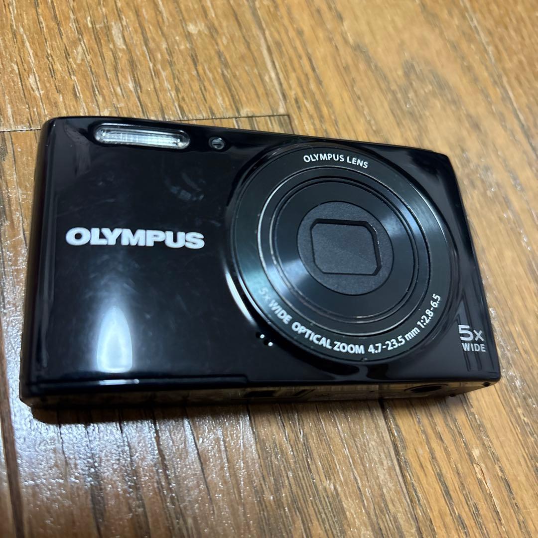 【動作確認済】オリンパス　デジタルカメラ　OLYMPUS VG-180 ブラック