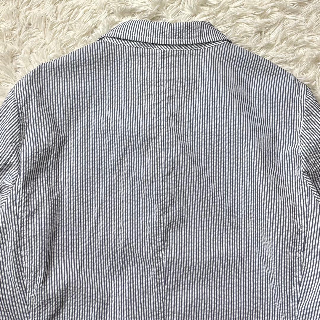 美品3B Shirt Jacket COOLMAX (R) Seersucker