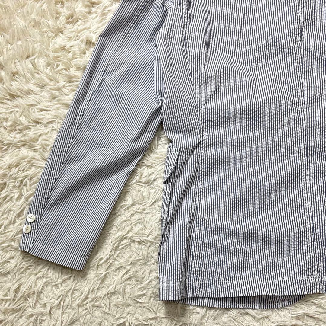 美品3B Shirt Jacket COOLMAX (R) Seersucker