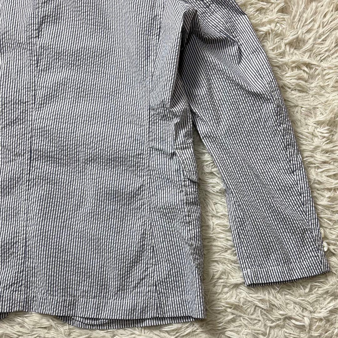 美品3B Shirt Jacket COOLMAX (R) Seersucker