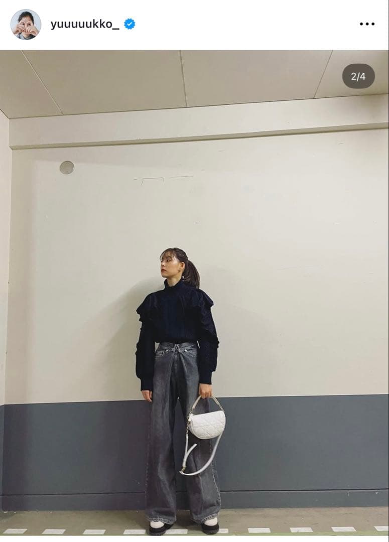 JOHN LAWRENCE SULLIVANワイドデニムパンツ